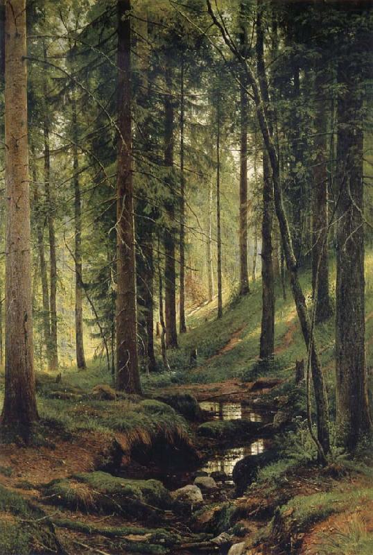 Ivan Shishkin The Brook in the Forest china oil painting image